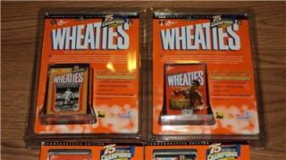 Lot of 6 Wheaties 75 Years of Champions Ruth New