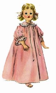 Doll Clothes Pattern 15 for Sweet Sue Maggie Mary Hoyer Nanette Dolls