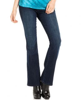 Calvin Klein Jeans Petite Jeans, Curvy Fit Bootcut Leg, Medium Wash