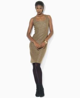 Lauren Ralph Lauren Dress, Sleeveless Metallic Tweed Sheath