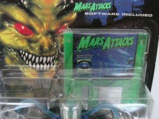 Mars Attacks Martian Trooper Superflex Action Figure w/ Mission Disc