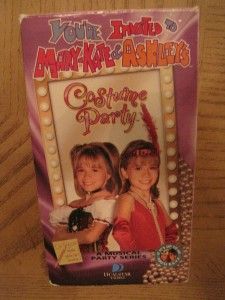 VHS VIDEO MOVIE MARY KATE & ASHLEY OLSEN MUSICAL MYSTERY PARTY XMAS