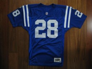 1996 Authentic Colts Marshall Faulk Jersey 44 Wilson