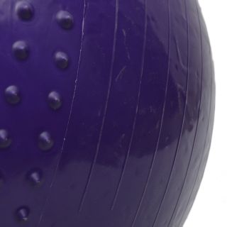 65cm PVC Yoga Massage Ball Explosion Proof Yoga Exercise Ball Purple