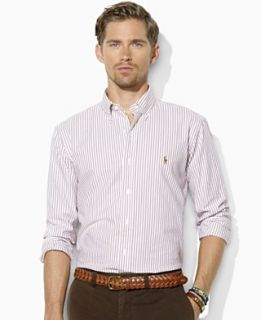 Polo Ralph Lauren Shirt, Classic Fit Multicolored Striped Shirt