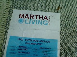 Martha Stewart Living Grand Damask Area Rug 5x8 Cornucopia