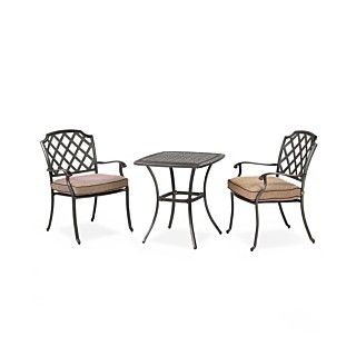 Grove Hill Outdoor Patio Furniture, 11 Piece Set (90 x 60 Dining