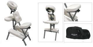 Portable Massage Chair OneTouch Avant Series White 8B