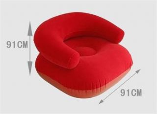 Comfortable Massage Dorm Chair Inflatable Seat Couch Blown Up Air Sofa