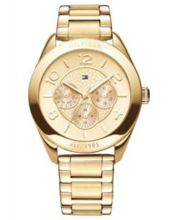 Tommy Hilfiger Watch, Womens Gold Tone Stainless Steel Bracelet 40mm