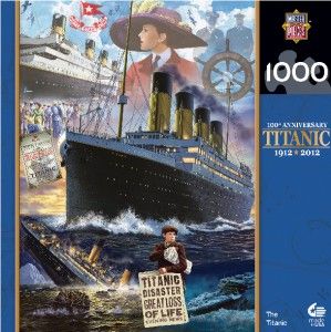 Masterpieces The Titanic SHIP Jigsaw Puzzle 1000 PC