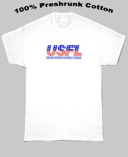 USFL Football League Logo T Shirt
