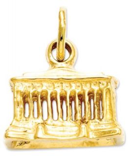 14k Gold Charm, Small Fleur De Lis Charm   Bracelets   Jewelry