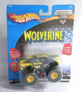 Monster Jam Wolverine Mattel Mudder Diecast Monster Tires Toy Truck