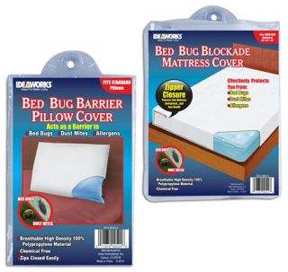 Bed Bug Mattress Cover Pillow Case Set Twin or Full