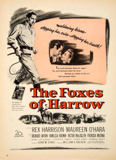 Harrow Rex Harrison Maureen OHara Richard Haydn Vanessa Brown