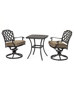 Grove Hill Outdoor Patio Furniture, 3 Piece Set (26 Square Dining