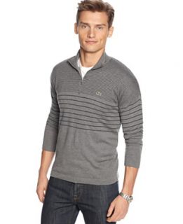 Lacoste Sweater, Cotton Jersey V Neck Cardigan