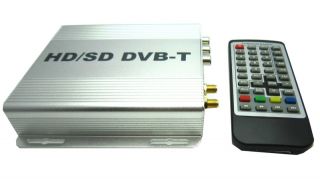 Car HD SD DVR H 264 DVB T TV Tuner Terrestrial Receiver High Speed