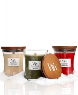 WoodWick Candles, Medium Glass Holiday Collection