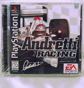 Andretti Racing PlayStation 1997 PS1 PS2 PS3 Black Label New Factory