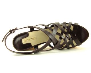 Max Studio Oakey Brown Womens Shoes Sandals 7 M