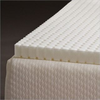 Ventilated memory foam 2 inch mattress topper has hundreds of holes