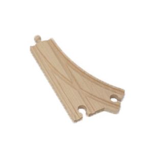 New Female F Wooden Curved Switch Track Fits Thomas Train Brio