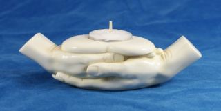 Entwined Hands Tea Light Candle Holder Friendship Gift