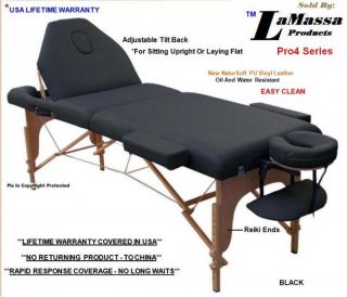 Massage Table New Bed Portable Four Color Choices P4K