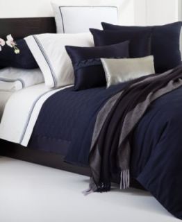 Lauren Ralph Lauren Bedding, Navy Velvet 20 Square Decorative Pillow