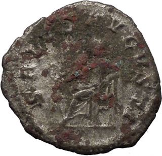 Maximinus I 235AD RARE Silver Ancient Roman Coin Salus Health Goddess