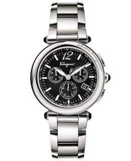 Ferragamo Watch, Mens Swiss Chronograph Idillio Stainless Steel