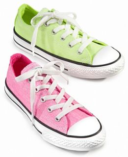 Converse Kids Shoes, Girls Chuck Taylor All Star Neon Sneakers