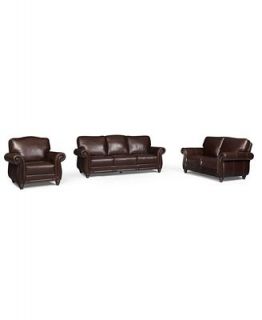 Franklin Living Room Furniture, 3 Piece Set (Sofa, Love Seat and Chair