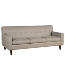 Velvet Metro Living Sofa, 76W x 36D x 34H   furniture