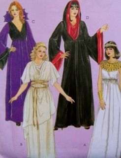 McCalls Costume Pattern 5733 Cleopatra Grecian Vampire Robes Gowns S8