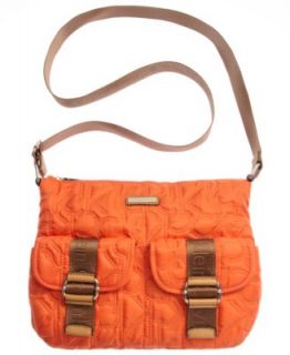 Calvin Klein Handbag, Nylon Logo Messenger Bag   Handbags