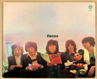 Album Front cover Photo of FACES   The First Step Ron Wood Rod Stewart