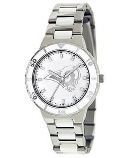 Game Time Watch, Womens St. Louis Rams White Ceramic and Stainless