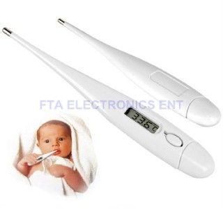 Body Digital LCD Heating Thermometer Medical Fever Measuring