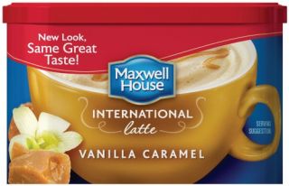 Maxwell House International Coffee Vanilla Caramel Latte 8 7 oz Each