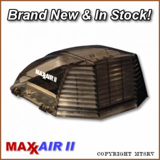 Maxxair II RV Vent Cover Smoke 1 Pack Brand New Maxx Max Air 2 Trailer