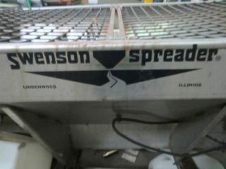 Swenson 6 Slip in V Box Salt Spreader Stainless Steel SS