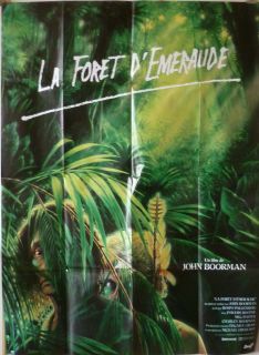 The Emerald Forest 47x63 French 1985 Powers Boothe