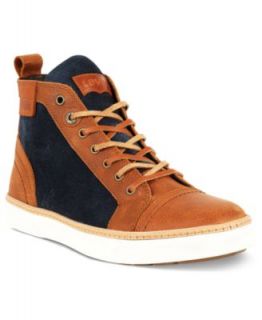 Tommy Hilfiger Sneakers, Hollis Suede High Top Sneakers   Mens Shoes