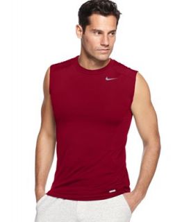 Nike T Shirt, Pro Combat Dri Fit Fitted Sleeveless Tee