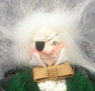 1989 Gladys Boalt Handmade Christmas Ornament Nutcracker Magician