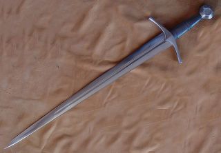 Hand Forged Medieval Knight Sword Combat Ready Sword