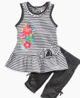 Nannette Baby Set, Baby Girls Striped Top and Leggings